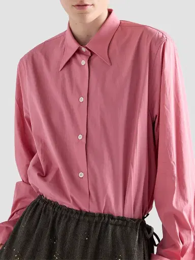 Prada Women's Poplin Shirt | Thumbnail 5 Prada Women's Poplin Shirt | Thumbnail 5