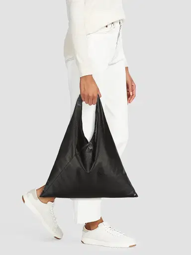MM6 MAISON MARGIELA Women's Faux-Leather Hobo Bag | Thumbnail 2 MM6 MAISON MARGIELA Women's Faux-Leather Hobo Bag | Thumbnail 2