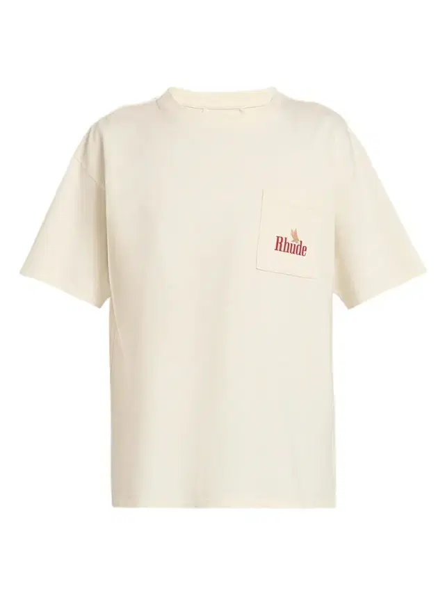 Rhude Men's American Spirit Logo Cotton T-Shirt