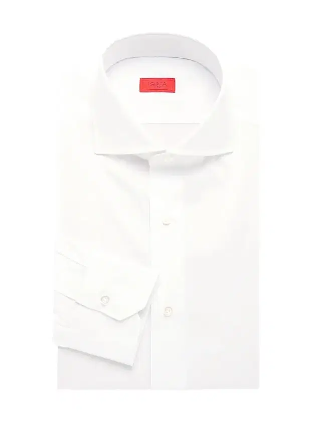 Isaia Men's Cotton-Blend Dress Shirt