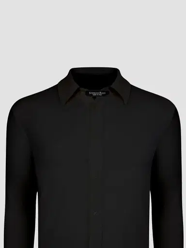 Stefano Ricci Men's Button Down Knit Shirt | Thumbnail 2