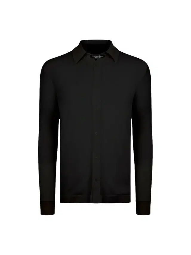 Stefano Ricci Men's Button Down Knit Shirt