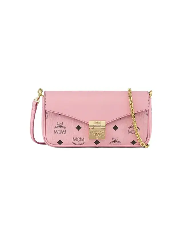MCM Women's Tracy Visetos Mini Faux-Leather Crossbody Bag