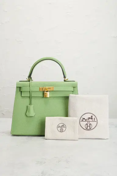 HERMÈS Epsom Kelly 28 Handbag | Thumbnail 7