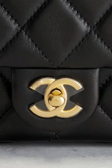 Chanel Chanel Lambskin Small Wenge Wood Flap Bag | Thumbnail 6