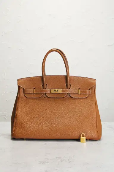 HERMÈS Togo Birkin 35 Retourne Handbag | Thumbnail 9