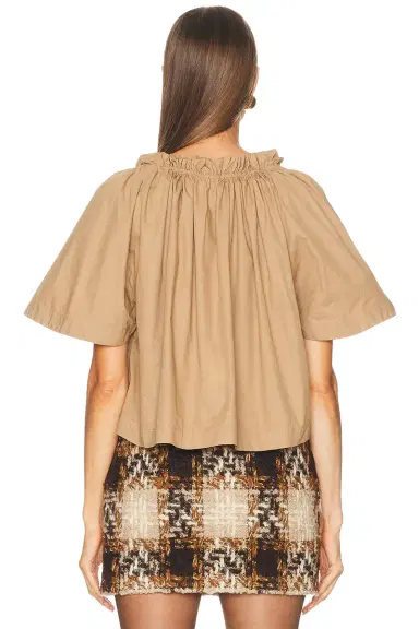 Saint Laurent Ruffled Top | Thumbnail 3 Saint Laurent Ruffled Top | Thumbnail 3