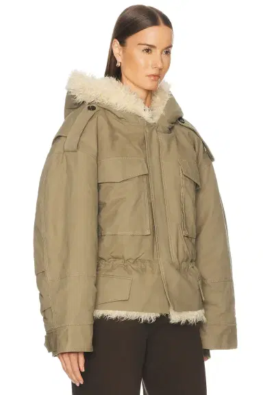 Marc Jacobs Cropped Cargo Parka | Thumbnail 3 Marc Jacobs Cropped Cargo Parka | Thumbnail 3