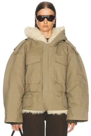 Marc Jacobs Cropped Cargo Parka | Thumbnail 1 Marc Jacobs Cropped Cargo Parka | Thumbnail 1
