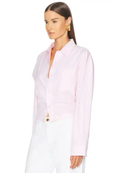 R13 Split Hem Boyfriend Shirt | Thumbnail 2