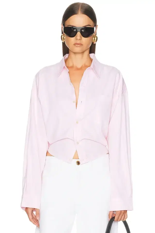 R13 Split Hem Boyfriend Shirt