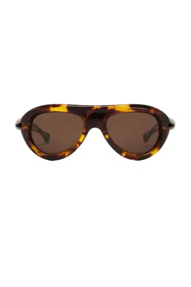 Bottega Veneta Sardine Oval Sunglasses | Thumbnail 1 Bottega Veneta Sardine Oval Sunglasses | Thumbnail 1