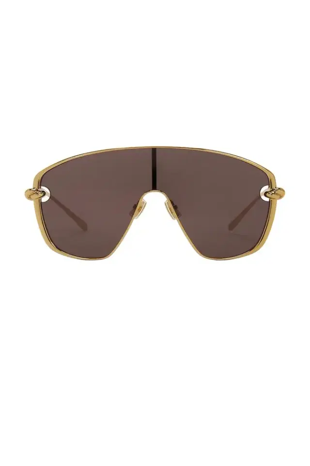 Bottega Veneta Icons Knot Shield Sunglasses