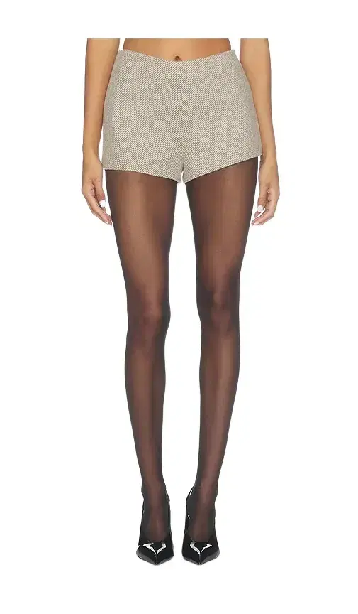 Naked Wardrobe Chevron Suited Hot Pants