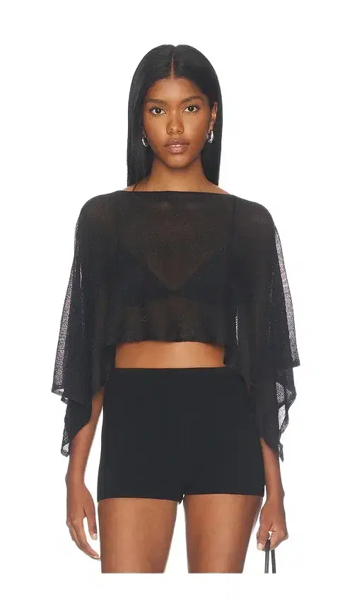 MORE TO COME Orson Knit Poncho