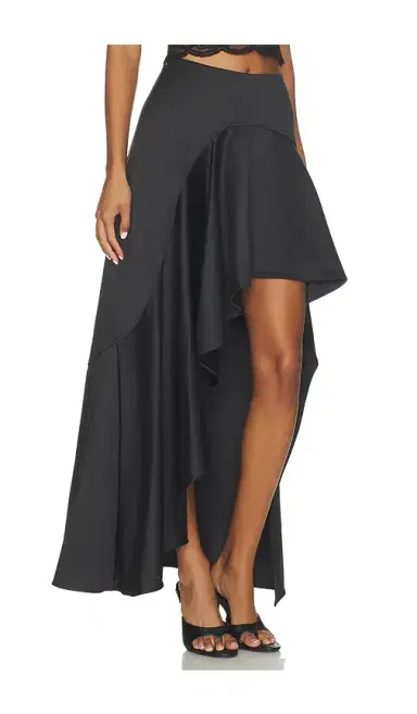 Aknvas Alana Draped Satin Skirt | Thumbnail 2 Aknvas Alana Draped Satin Skirt | Thumbnail 2