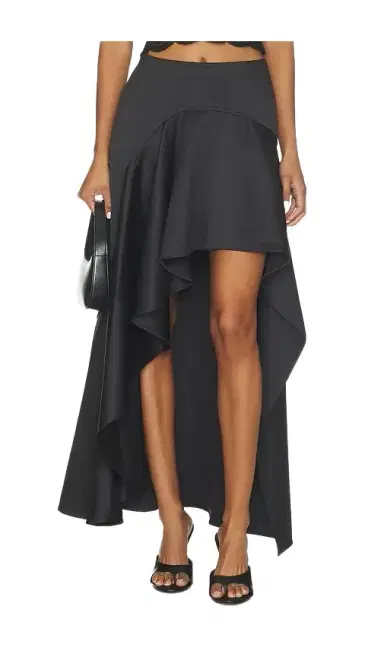 Aknvas Alana Draped Satin Skirt | Thumbnail 1 Aknvas Alana Draped Satin Skirt | Thumbnail 1