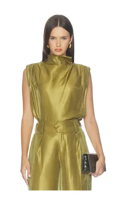 Amanda Uprichard Sleeveless Fabienne Top | Thumbnail 1