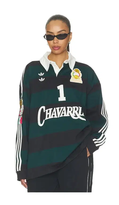 adidas Originals Chavarria Portero Long Sleeve Rugby Top