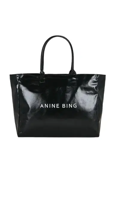 Anine Bing Leo Coated Canvas Tote | Thumbnail 1