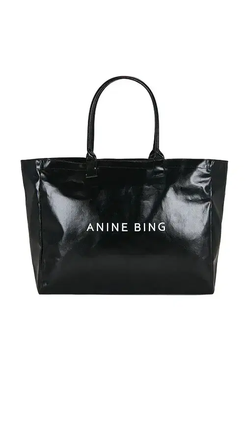 Anine Bing Leo Coated Canvas Tote
