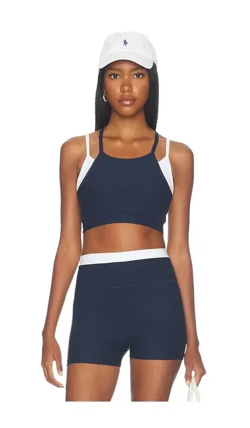 Beyond Yoga Space Dye Layered Long Line Bra