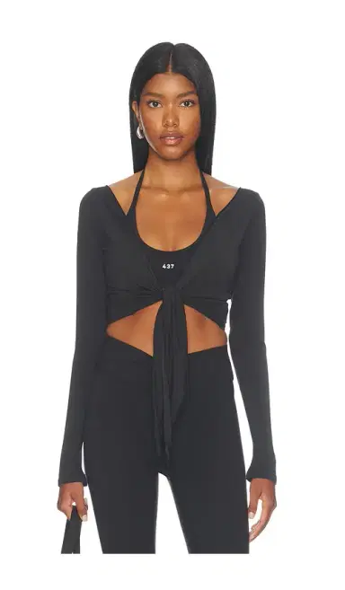 437 The Ballet Wrap Top | Thumbnail 2