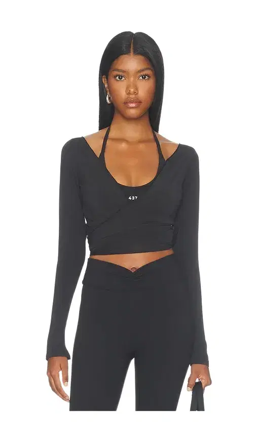 437 The Ballet Wrap Top