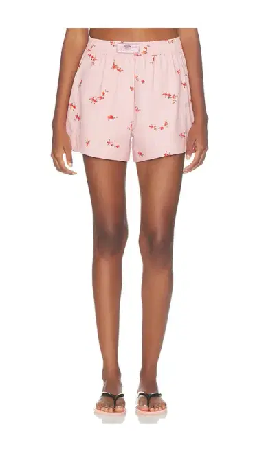 Ganni Printed Stretch Cotton Short | Thumbnail 2 Ganni Printed Stretch Cotton Short | Thumbnail 2