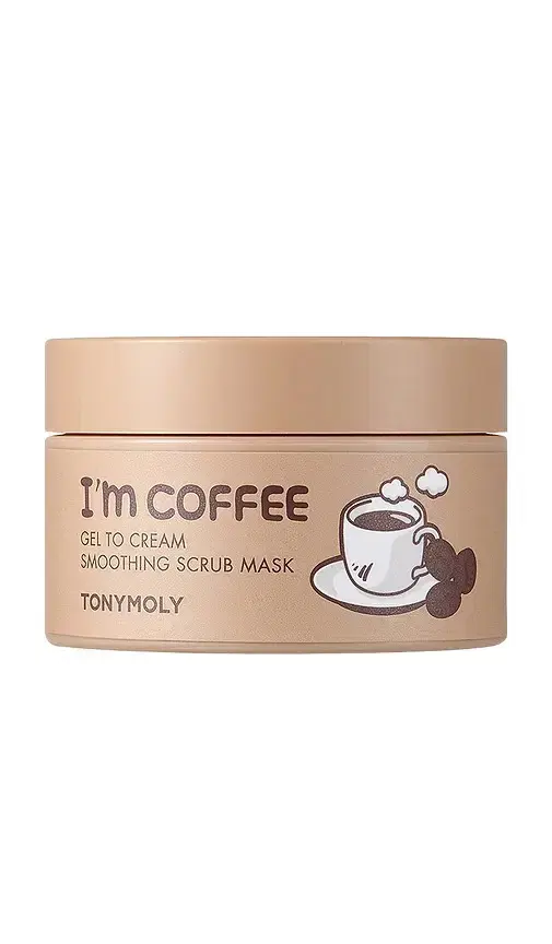 TONYMOLY I'm Coffee Gel To Cream Smoothing Scrub Mask