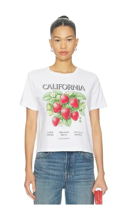Sunny Somewhere California Strawberries Everyday Tee