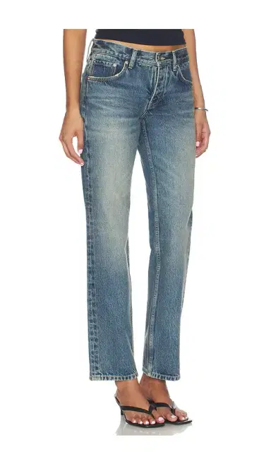 EB Denim Ariel Mid Rise Wedgie | Thumbnail 2