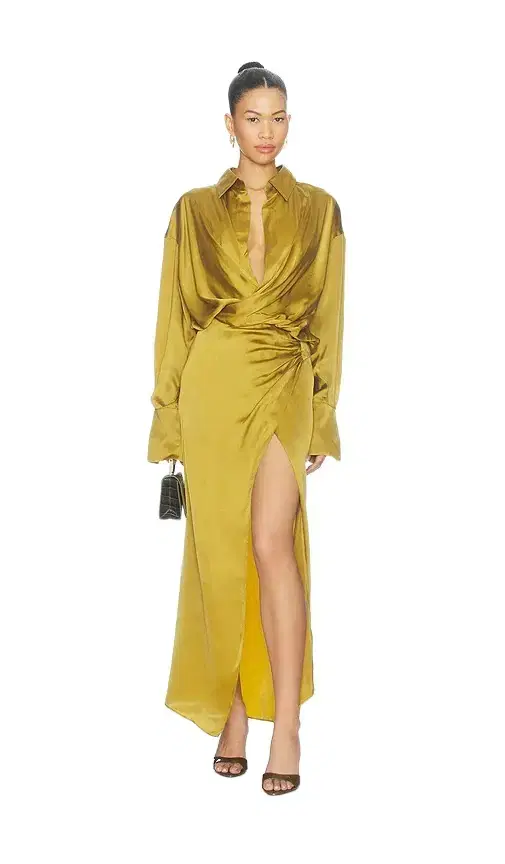 The Andamane Paloma Shirt Maxi Dress
