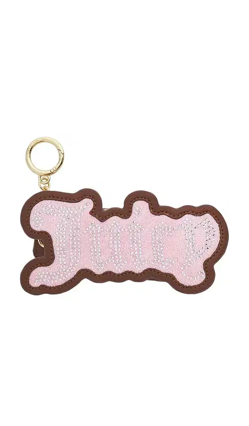 Stoney Clover Lane x Juicy Couture Juicy Rhinestone Logo Mini Pouch Bag Charm