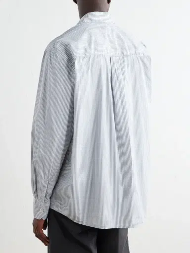 Our Legacy Above Striped Cotton-Poplin Shirt - Men | Thumbnail 4