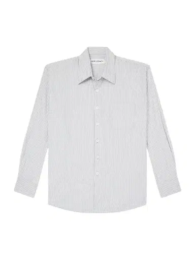 Our Legacy Above Striped Cotton-Poplin Shirt - Men | Thumbnail 1