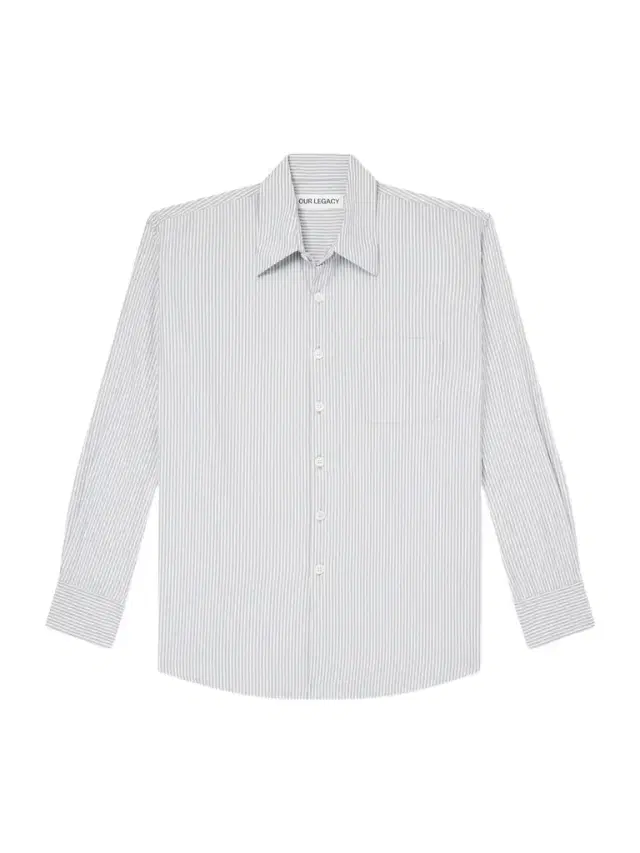 Our Legacy Above Striped Cotton-Poplin Shirt - Men