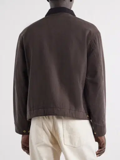 A.PRESSE Detroit Cotton and Silk-Blend Jacket - Men | Thumbnail 4 A.PRESSE Detroit Cotton and Silk-Blend Jacket - Men | Thumbnail 4