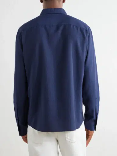 Gabriela Hearst Abbe Cotton and Cashmere-Blend Shirt - Men | Thumbnail 4 Gabriela Hearst Abbe Cotton and Cashmere-Blend Shirt - Men | Thumbnail 4
