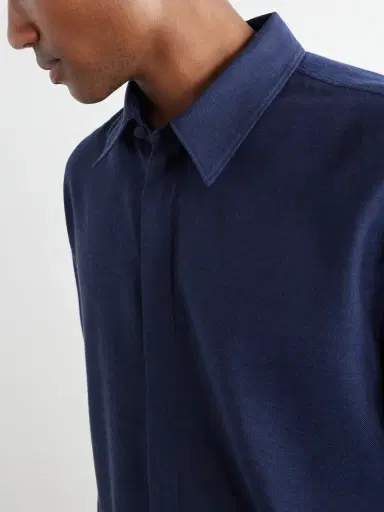 Gabriela Hearst Abbe Cotton and Cashmere-Blend Shirt - Men | Thumbnail 5 Gabriela Hearst Abbe Cotton and Cashmere-Blend Shirt - Men | Thumbnail 5