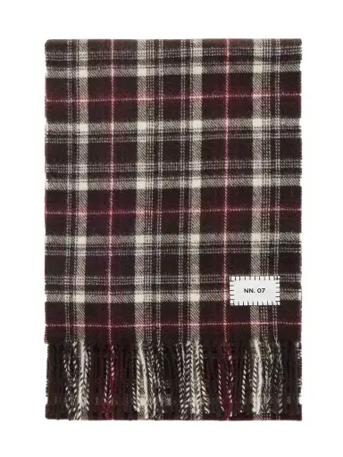 NN07 Checked Wool Scarf - Men | Thumbnail 1 NN07 Checked Wool Scarf - Men | Thumbnail 1