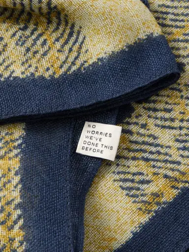 A Kind Of Guise Salazar Checked Wool Scarf - Men | Thumbnail 3 A Kind Of Guise Salazar Checked Wool Scarf - Men | Thumbnail 3