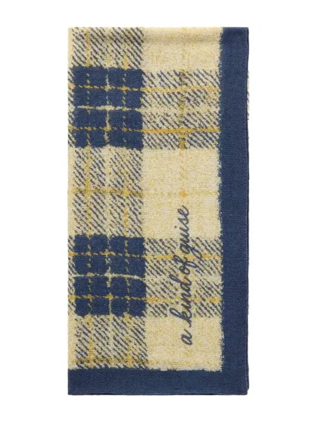 A Kind Of Guise Salazar Checked Wool Scarf - Men