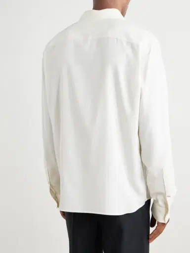 Gabriela Hearst Abbe Cotton and Cashmere-Blend Shirt - Men | Thumbnail 4 Gabriela Hearst Abbe Cotton and Cashmere-Blend Shirt - Men | Thumbnail 4