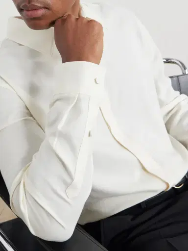 Gabriela Hearst Abbe Cotton and Cashmere-Blend Shirt - Men | Thumbnail 5 Gabriela Hearst Abbe Cotton and Cashmere-Blend Shirt - Men | Thumbnail 5