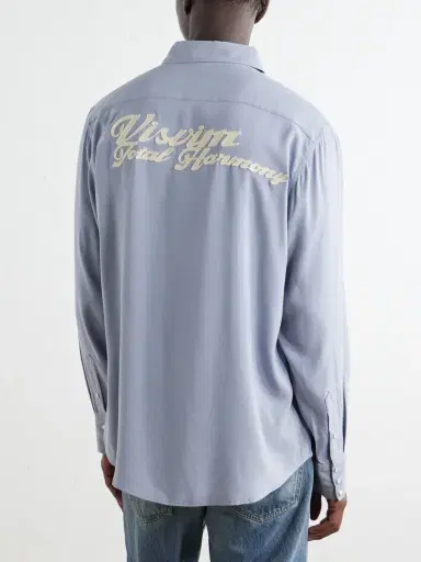 Visvim Meridian Logo-Embroidered Canvas Shirt - Men | Thumbnail 4 Visvim Meridian Logo-Embroidered Canvas Shirt - Men | Thumbnail 4