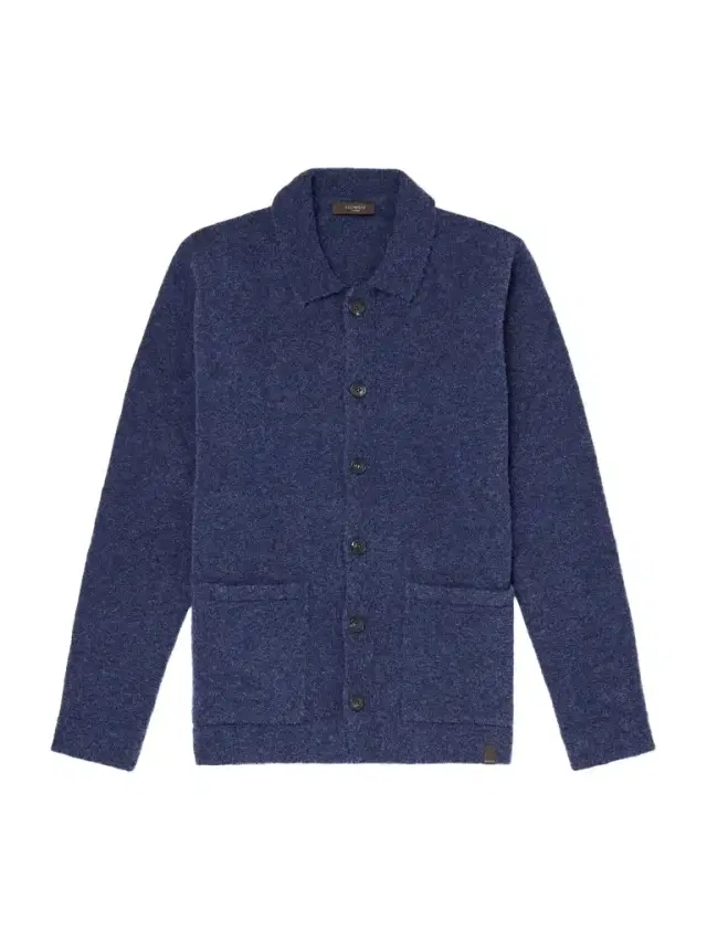 Slowear Bouclé Wool-Blend Cardigan - Men