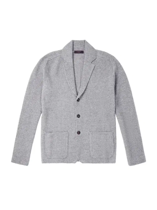 Slowear Single-Breasted Ribbed Virgin Wool Blazer - Men