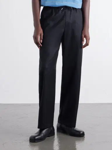 A Kind Of Guise Samurai Straight-Leg Virgin Wool Trousers - Men | Thumbnail 3