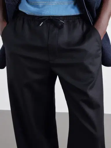 A Kind Of Guise Samurai Straight-Leg Virgin Wool Trousers - Men | Thumbnail 5